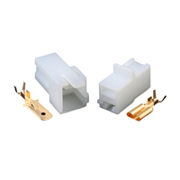 Conector Automotriz DJ7031-7.8-11-21, Retardante de Llama, Alta Temperatura, Conector de 7.8, Conexión de 3 Orificios, Nylon Amarillo PA6
