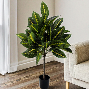 <span class=keywords><strong>Arbre</strong></span> artificiel d'intérieur et d'extérieur <span class=keywords><strong>en</strong></span> gros, <span class=keywords><strong>arbre</strong></span> à feuilles persistantes, <span class=keywords><strong>arbre</strong></span> banian, <span class=keywords><strong>arbre</strong></span> <span class=keywords><strong>en</strong></span> <span class=keywords><strong>pot</strong></span> de 95 cm, décoration de salon, aménagement paysager de jardin - Product Image 4