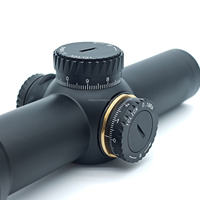Tactical Optical Scope 1-10X28 FFP Red Illumination CR2032 Battery Aluminum Alloy 34mm Tube Telescopic Sight Hunting Accessories