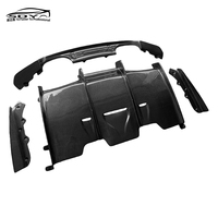 Diffuseur arrière en fibre de carbone style PSM pour BMW F80 F82 M3 M4, lèvre de pare-chocs arrière style PSM