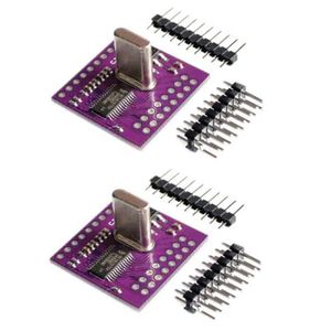 Módulo adaptador serie UART de doble canal SC16IS752 I2C/SPI con pines, para Arduino y electrónica DIY - Product Image 4