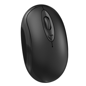 T6 เมาส์ไร้สายสีดำ 2.4G บลูทูธโฟโตอิเล็กทริค 4 ปุ่มการทำงานที่เงียบสงบสากลสำหรับแล็ปท็อป - Product Image 5