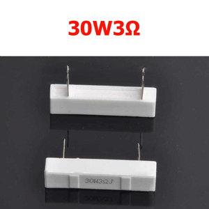 30W 1 <span class=keywords><strong>Ohm</strong></span>-30 <span class=keywords><strong>Ohm</strong></span> Crossover Ciment Résistance Tolérance 30x30x30mm Neuf Haut-parleur Offre Spéciale Haute Qualité - Product Image 2