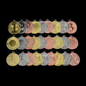 Trophäen Medaillen Gold Silber Roségold Metal Blank Award für das Laufen Fußball Fußball Sport Hergestellt von für <span class=keywords><strong>Medal</strong></span> las - Product Image 1