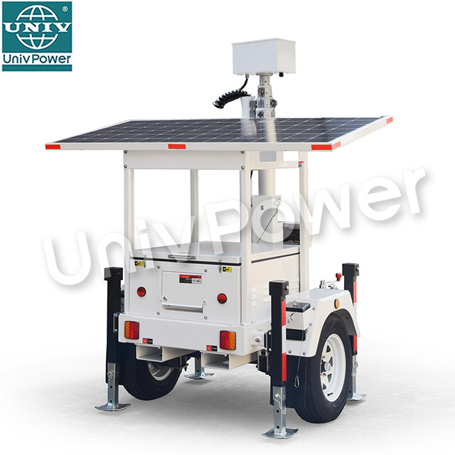 Good Price for Mobile Solar Trailer With 1 Solar Panel