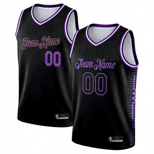 Conjunto Deportivo de Baloncesto Transpirable, Cómodo, de Secado Rápido, Personalizado y de Venta Caliente, Camiseta de Baloncesto, Talla Adulto - Product Image 1