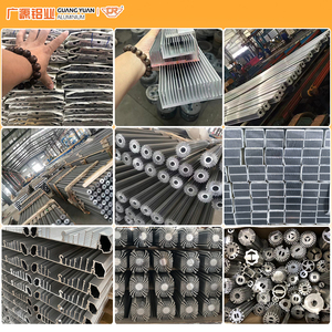 Perfiles de Aluminio CNC de Alta Densidad Serie 6063, Tipo Girasol, Grado B, para Soldadura, Procesamiento de Disipadores de Calor y Corte - Product Image 2