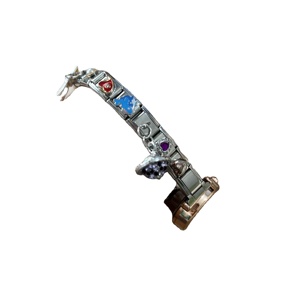 Diseño Mixto DIY: Eslabón de Gancho Italiano de 9mm con Baño de Oro Brillante para Colgar en Pulseras y Colgantes - Product Image 6