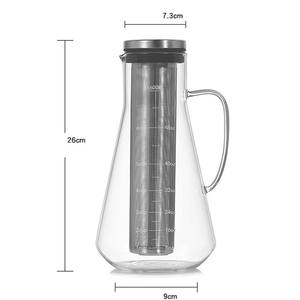 Schermo filtrante in acciaio inossidabile per filtrazione Fine rimovibile Cold Brew caffettiera per le urne da tè - Product Image 6