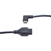 Câble personnalisé Type-C mâle vers 2x4P Molex 30 moulé avec gaine en PVC pour transmission de données haute vitesse
