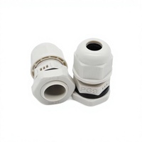 WZUMER M16 Presse-étoupe en plastique respirant en nylon pour éclairage LED