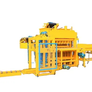 HBY10-10 Supplier Professional Fully AutomaticSoil mud earth Brick Making Production line with biggest pressure for 600 tons