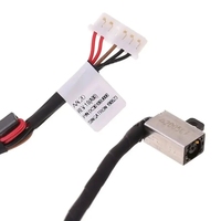 Prise d'alimentation cc prise de câble prise connecteur de faisceau de câbles remplacement du Port de charge pour ordinateur portable Dell Inspiron 15-5000 5558 5555 5559