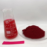 Colorants acides pour tissus ROUGE 3BN (C.I.) Poudre Rouge 131) 150% 25kg Carton Marque LIECHEN
