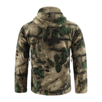 Veste polaire de chasse camouflage FG, vêtements de camouflage pour chasseur, veste tactique sportive à capuche, polaire chaude, camouflage d'extérieur, hiver