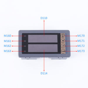 Modulo di visualizzazione parametri <span class=keywords><strong>Controller</strong></span> PLC modulo di programmazione Display tubo digitale D0 D2 D110 D114 - Product Image 5