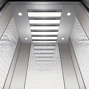 <span class=keywords><strong>Ascensor</strong></span> de Pasajeros Elegante con Paredes de Acero Inoxidable 304 con Grabado de Rejilla <span class=keywords><strong>para</strong></span> Hoteles Boutique, Aspecto Refinado, <span class=keywords><strong>para</strong></span> Torres de Oficinas - Product Image 4