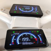 Meter Digital Sepeda Motor untuk Aksesoris Honda Ex5 Dream