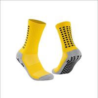 Vente en gros de chaussettes antidérapantes Chaussettes antidérapantes de football pour hommes