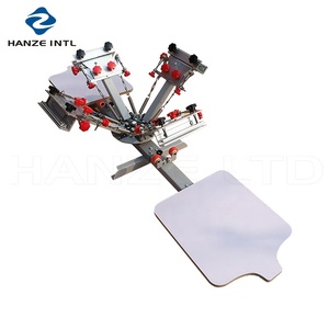 Presse d'impression sérigraphique à 4 couleurs et 2 stations avec micro-registrement - Product Image 4