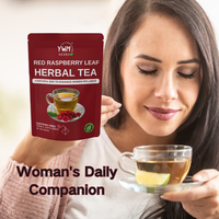Té de Hojas de Frambuesa Roja 100% Puro y Fresco, 1.5g, 30 Bolsitas de Té, Calidad Superior, para el Ciclo Menstrual, Calentar el Útero, Fertilidad Femenina, Dos Veces al Día