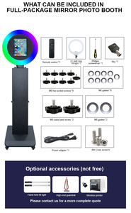 Photomaton portable en métal pour iPad, facile à installer, stable, avec rotation de la coque, pour fêtes - Product Image 5