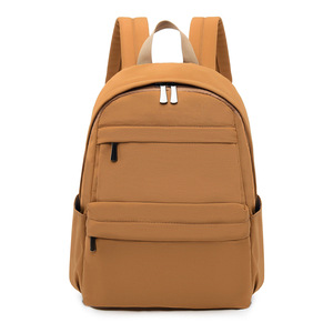 Unisex Waterproof Student <b>Backpack</b> Large Capacity School Bag Casual Travel Daypack with Zipper Pocket - Product Image 1