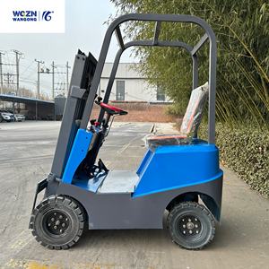 WGZN送料無料 60V <span class=keywords><strong>1</strong></span>トン <span class=keywords><strong>1</strong></span>.5トン 2トン 5トン ミニ電動フォークリフトトラック価格 バッテリーフォークリフト 電動モンタカルガス - Product Image 2