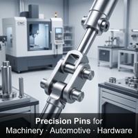 Axe, broches et broches de rotation de précision en acier inoxydable et laiton usinés sur mesure par CNC pour applications d'équipements industriels