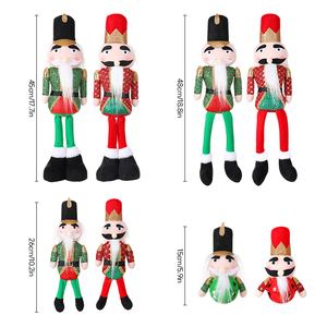 ตุ๊กตานัทแครกเกอร์ YUELIAN ของตกแต่งตุ๊กตานัทแครกเกอร์ทหารสำหรับแขวนต้นคริสต์มาส ของตกแต่งงานปาร์ตี้วันหยุด - Product Image 6