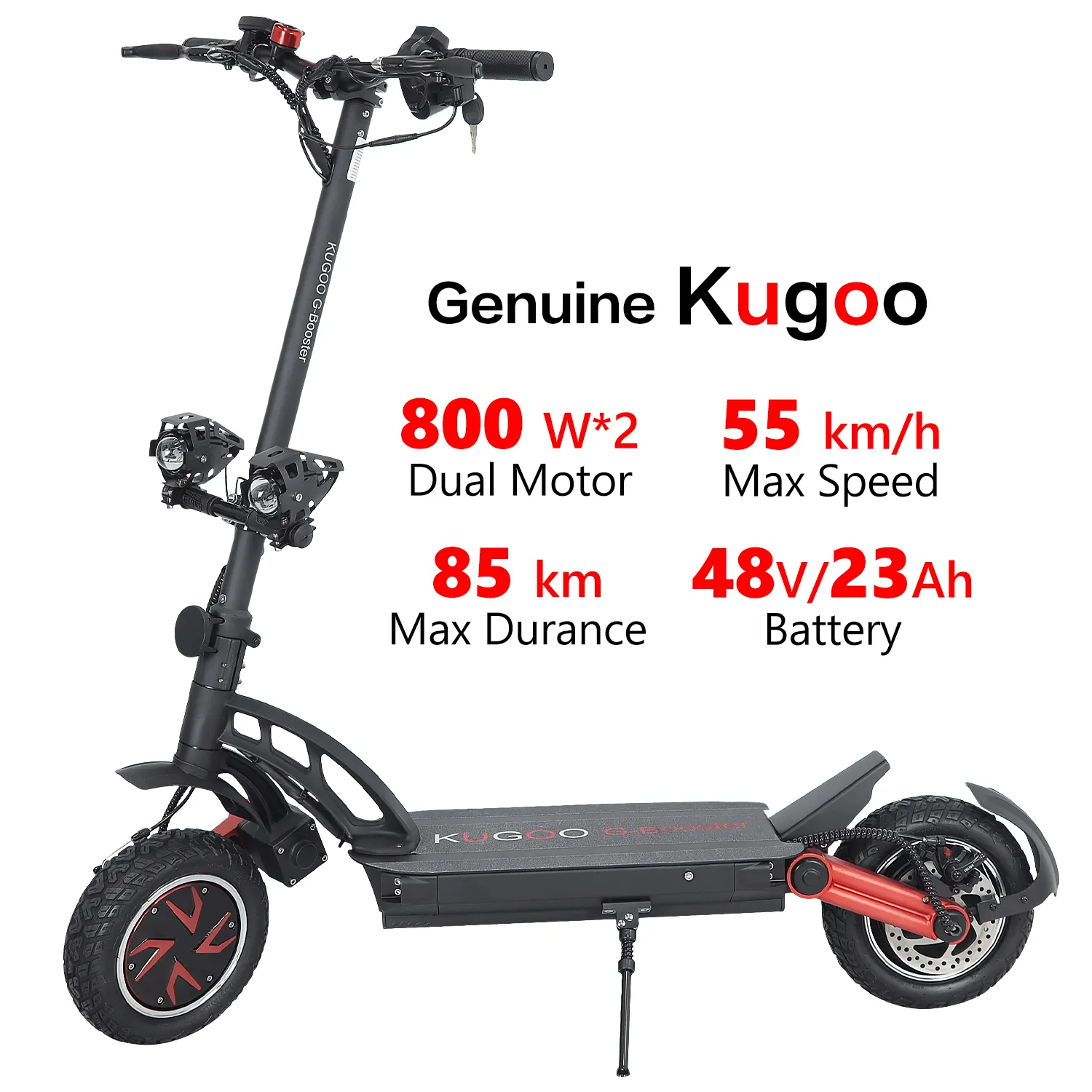 EU warehouse e scooter off road kugoo g booster electric scooter dual motor 800w*2 55km/h mobility electric kick scooters