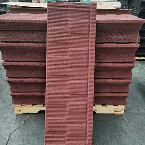 Paneles de tejas de colores D <span class=keywords><strong>ECRA</strong></span>, tejas metálicas con revestimiento de piedra para construcción, en stock - Product Image 3