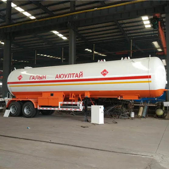 40,000 liters LPG Gas Trailer 20 Metric Tonne LPG trailer Tanks For cooking gas transport