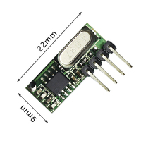 RXB3 433MHz Módulo de recepción inalámbrico RF ASK para sistema de alarma de seguridad Módulo de recepción RX superheterodino Personalización