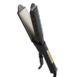 <span class=keywords><strong>Plancha</strong></span> <span class=keywords><strong>de</strong></span> <span class=keywords><strong>Pelo</strong></span> Eléctrica con Tecnología PTC, Alimentación USB, Múltiples Temperaturas, Pantalla LCD, <span class=keywords><strong>Vapor</strong></span>, para Uso Doméstico y Hotelero - Product Image 1