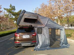 <span class=keywords><strong>2022</strong></span> nouvelle <span class=keywords><strong>petite</strong></span> remorque de Camping, Mini <span class=keywords><strong>caravane</strong></span>, remorque tout-terrain, tente de toit - Product Image 2