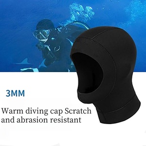 Casque de plongée et de surf en néoprène 3mm/5mm pour hommes et femmes, idéal pour la plongée libre et le surf, couvre-chef chaud pour la natation - Product Image 2