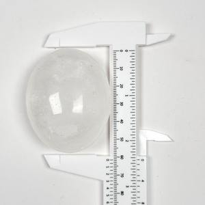 Piedras de cristal de cuarzo transparente Cuarzo curativo Forma libre Artesanía de cristal natural Piedras de Palma de cuarzo transparente pulido para Decoración - Product Image 6