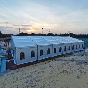 Chapiteau <span class=keywords><strong>de</strong></span> Luxe en Aluminium Blanc PVC pour Grands Mariages en Plein Air Accueillant <span class=keywords><strong>200</strong></span> à 500 <span class=keywords><strong>Personnes</strong></span> - Product Image 6