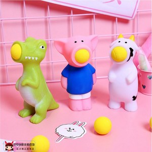 Jouets à presser animaux de dessin animé licorne pistolet à boule de tir balles en mousse Pop Out articles <span class=keywords><strong>Anti</strong></span>-Stress pour enfants - Product Image 5