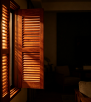 Volets en bois massif de style ferme européenne, cadre décoratif pour fenêtre murale, persiennes de haute qualité, volets extérieurs en bois peints