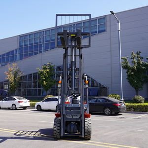 Nieuwe Kleine Diesel Heftruck 4 <span class=keywords><strong>Ton</strong></span> Laadvermogen 3M-6M Hefhoogte Ruw Terrein - Product Image 3