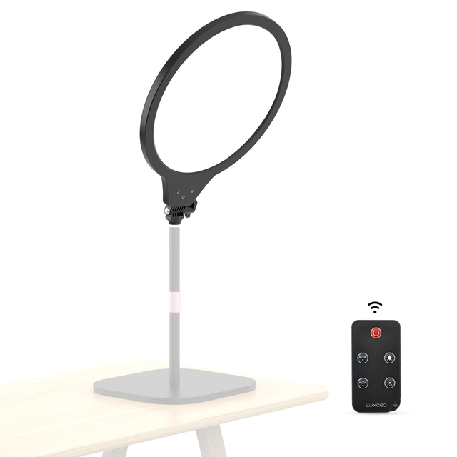 LUXCEO R10 Professional Led Video Light Round Shape 3 Colors 12 Inch Ring Light Led Video Light for Photography Live Streaming
