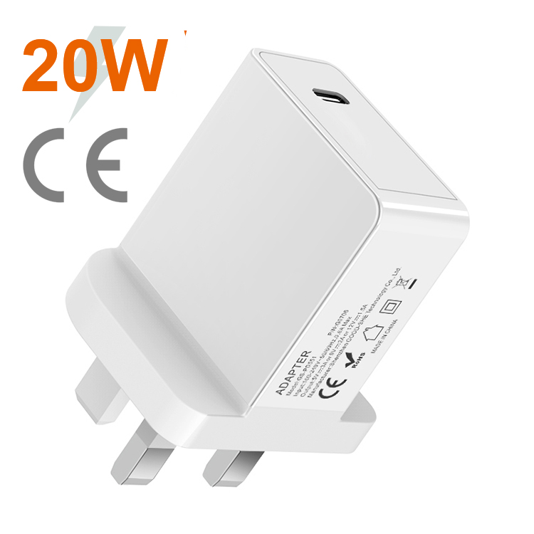 UK white charger