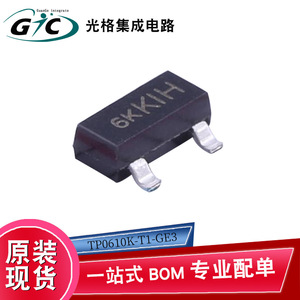 Tp0610k T1ชิปเซมิคอนดักเตอร์ชิ้นส่วนอิเล็กทรอนิกส์แบบยึดพื้นผิว23แชนเนล P-Channel Ge3 P - Product Image 4