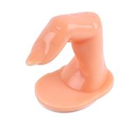 Main d'entraînement en gel plastique solide pour la pratique du nail art et de la manucure, modèle d'indexion pour la formation, livraison directe NAT009