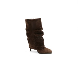 Bottes mi-<span class=keywords><strong>mollet</strong></span> <span class=keywords><strong>pour</strong></span> femmes, style western, à tige plissée, à talons hauts et fins, à bout carré, <span class=keywords><strong>pour</strong></span> toutes les saisons - Product Image 1