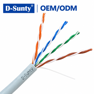 สายเคเบิลอีเธอร์เน็ต Cat5e UTP LAN คุณภาพสูง ความยาว 305 เมตร บรรจุในกล่อง สำหรับเดินสายเครือข่าย ใช้ในบ้าน สำนักงาน หรือเชิงพาณิชย์ รองรับ OEM - Product Image 1