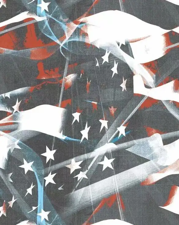 Water Transfer Printing Film - Hydrographic Film - Hydro Dipping - Respect American Flag