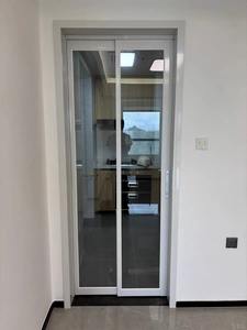 Vente en gros Porte moderne PD double verre trempé système hybride en alliage d'aluminium à oscillation coulissante Surface finie pour salle de bain intérieure - Product Image 4